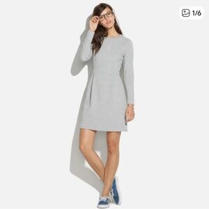 Madewell grey sweatshirt dress, NWOT size S